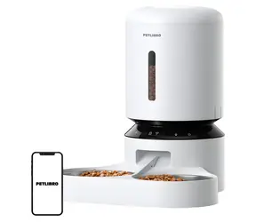 Petlibro Granary PLAF103 weiß / Futterspender / Doppelnapf / WLAN / 5 l