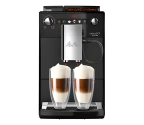 Melitta Latticia OT F300-100 schwarz / Kaffeevollautomat / 1,5 l / Behälter 250 g / LATTEperfection