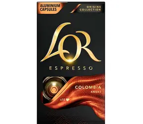 L'OR Kolumbien / Kaffeekapseln / 10 Stück