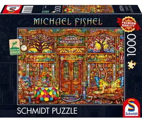 Schmidt Puzzle Michael Fishel: Die Glasmenagerie / 1000 Teile / ab 12 Jahren