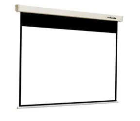 Reflecta Crystal-Line Rollo Softlift / Projektionswand / 200x200 cm / Format 1:1
