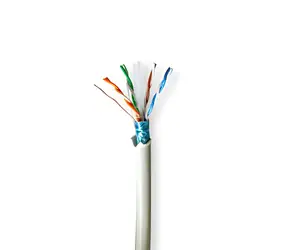 Nedis Cat6 grau / Installationskabel / F/UTP / 100 m / LSZH
