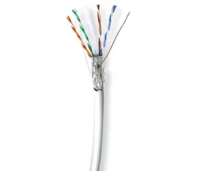 Nedis Cat6 grau / Installationskabel / S/FTP / SOLID / Reinkupfer / 305 m / LSZH