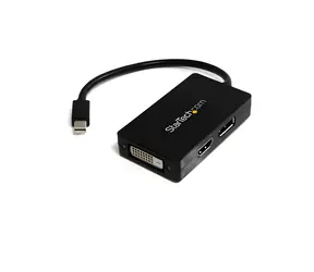 StarTech Mini DisplayPort auf DVI und HDMI Adapter schwarz / Adapter / 2560x1600 px / 0,15 m