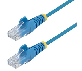 StarTech UTP CAT6 0,25 m Slim modrá / Patch kabel / RJ45-RJ45 / PoE
