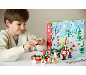 PLUS- PLUS Adventskalender / 600 Teile / ab 5 Jahren