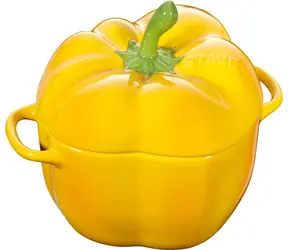 Staub Mini-Cocotte Paprika 40500-324-0 gelb / Auflaufform mit Deckel / 11,8 cm / 0,45 l