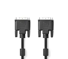 Nedis DVI-D-Kabel 24+1 mm 3M m schwarz / DVI-Kabel / 2560x1600 / vernickelt / PVC