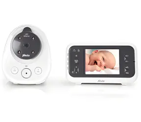 Alecto DVM-77 weiß/anthrazit / Baby-Videomonitor / 2,8"-Display / Reichweite 320 m
