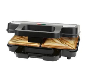 ProfiCook PC-ST 1315 / Sandwichmaker / 900 W / XXL-Teller / Antihaftbeschichtung