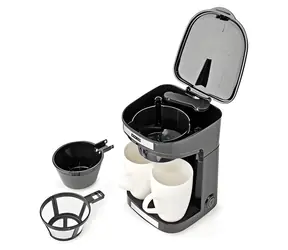 Butler Kompakt-Kaffeemaschine, schwarz / Filterkaffeemaschine / 450 W / 0,25 l / 2 Tassen