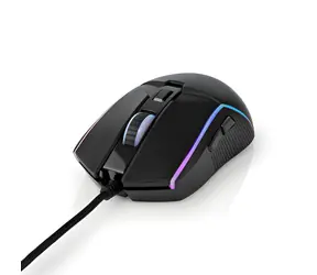 Nedis Gaming-Maus / Kabelgebunden / Einstellbare DPI 800-7200 / 6 Tasten / LED-Hintergrundbeleuchtung