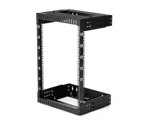 StarTech 15HE Wandrack, schwarz / Wandmontage / 19" / Tiefe 305-510 mm / Tragfähigkeit 90 kg