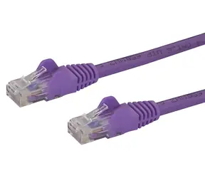 StarTech CAT6 UTP 7m fialová / Patch kabel / RJ45-RJ45 / Snagless / PoE