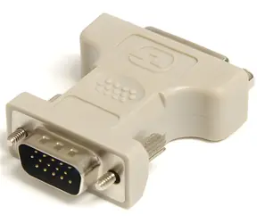 StarTech DVI-I(M) auf VGA(F) Adapter beige / Adapter