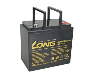 Long 22NF305CN / Bleiakku / 12 V / 62 Ah / DeepCycle / M6-Stecker