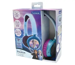Lexibook Kopfhörer Frozen / Kopfhörer / Faltbar / Lautstärkebegrenzung 85 dB / 3,5-mm-Klinkenanschluss, USB-C