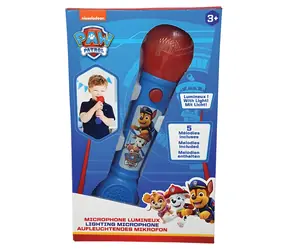 LEXIBOOK Leuchtmikrofon Paw Patrol mit Melodien / Mikrofon / ab 3 Jahren