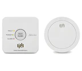 Alecto SDX04 / Rauch- und Kohlenmonoxidmelder-Set / SD1030 + COA1920 / 85 dB / 10 Jahre Batterie