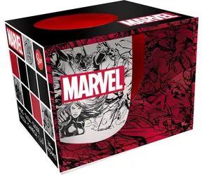 STOR Elite Keramikbecher MARVEL / Keramikbecher / 380 ml / Geschenkbox