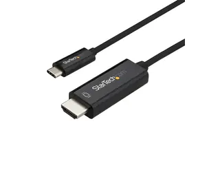 StarTech USB-C-auf-HDMI-Kabel, schwarz / 4K 60Hz / 2 m