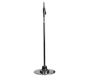 Alecto MS-350 Chrom / Mikrofonständer / Retro / Höhe 80-180 cm