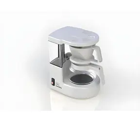 Melitta Aromaboy 1015-03 weiß / Kaffeemaschine / 2 Tassen / 500 W / Glaskanne