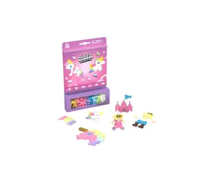 PLUS- PLUS Aktivitäts-Märchenkönigreich / Bausatz / 125 Teile / 2D und 3D / ab 5 Jahren