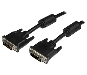 StarTech DVI-D-Kabel - DVI-D Single Link, schwarz / Kabel / mm / 5 m / max. 1920 x 1200
