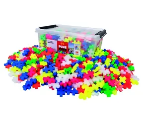PLUS- PLUS Baukasten Big Neon / 600 Teile / ab 1 Jahr