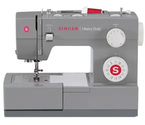 Singer Heavy Duty 4432, grau / Nähmaschine / 32 Programme / 110 Stiche / 1100 U/min