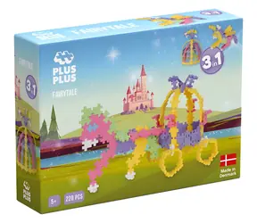 PLUS- PLUS Bauset Pastell 3-in-1 Märchen / 220 Teile
