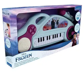 LEXIBOOK Frozen Elektronisches Keyboard mit Mikrofon / 24 Tasten / Tragegriff / ab 3 Jahren