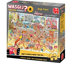 Jumbo-Puzzle WASGIJ Retro Original 8: Gezeiten / 1000 Teile / ab 12 Jahren