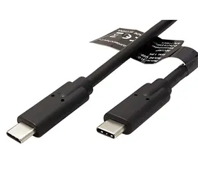 Roline USB-C(M) - USB-C(M) schwarz / Kabel / USB 20 Gbit/s (3.2 Gen 2x2) / PD 100 W / 1,5 m