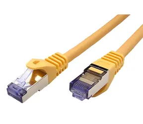 Roline Cat6a Komponentenkabel gelb / Patchkabel / S/FTP / 5 m / LSOH