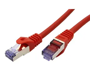 Roline Cat6a S/FTP 20m rot / Patchkabel / RJ45 / LSOH / Komponentenebene