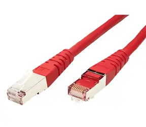 Roline Patchkabel S/FTP Cat.6 rot / Patchkabel / S/FTP / Cat.6 / 15 m