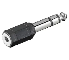 Roline Adapter Klinke 6,35 mm (M) - Klinke 3,5 mm (F) / Adapter / Audio