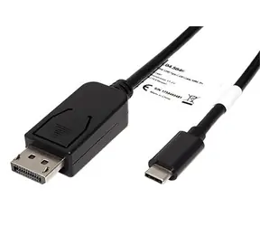 Roline Kabel USB-C (Stecker) auf DisplayPort (Stecker) / 4K@60Hz / 2 m