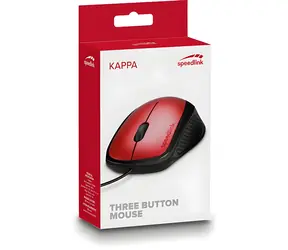 Speed Link Kappa Maus rot / Maus / USB / kabelgebunden