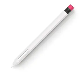 Elago Classic Stiftetui für Apple Pencil (2. Generation) und Pencil Pro, weiß / Hülle