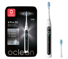 Oclean X Pro 20 weiß / Schallzahnbürste / 84.000 Vibrationen / 12 Reinigungszonen / Bluetooth / IPX7