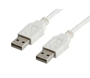 Value USB 2.0-Anschlusskabel AA / Anschlusskabel / USB 2.0 / A(M) - A(M) / 0,8 m