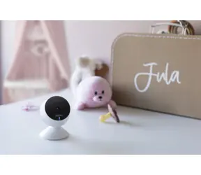 Alecto SMARTBABY5 weiß / Babyphone / WLAN / Kamera / Gegensprechfunktion / Bewegungs- und Geräuschalarm