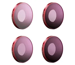 Pgytech P-32C-012 / Set mit 4 ND-Filtern / ND8, ND16, ND32, ND64 / für DJI OSMO Action 3