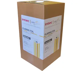 Intec ColorFlare Gold Metallic / Toner-Effektfolie / 320 mm x 300 m / Kern 77 mm