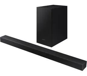 Samsung HW-T420 schwarz / 2.1-Kanal-Soundbar / 150 W / Bluetooth / USB / optischer Eingang