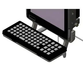 ZEBRA Tastaturhalterung für VC80 / Tastaturhalter / neigbar / für VC80- und iKey-Terminals