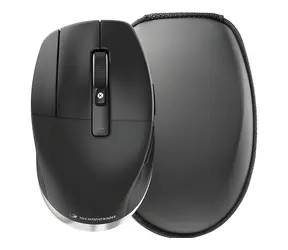 3Dconnexion CadMouse Pro Kabellose Linkshändermaus, schwarz / Kabellose optische Maus / für Linkshänder / Bluetooth / USB-C